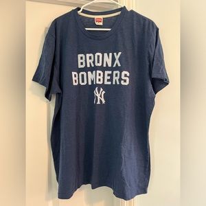 NWOT New York Yankees Homage brand Bronx Bombers Tshirt XXL